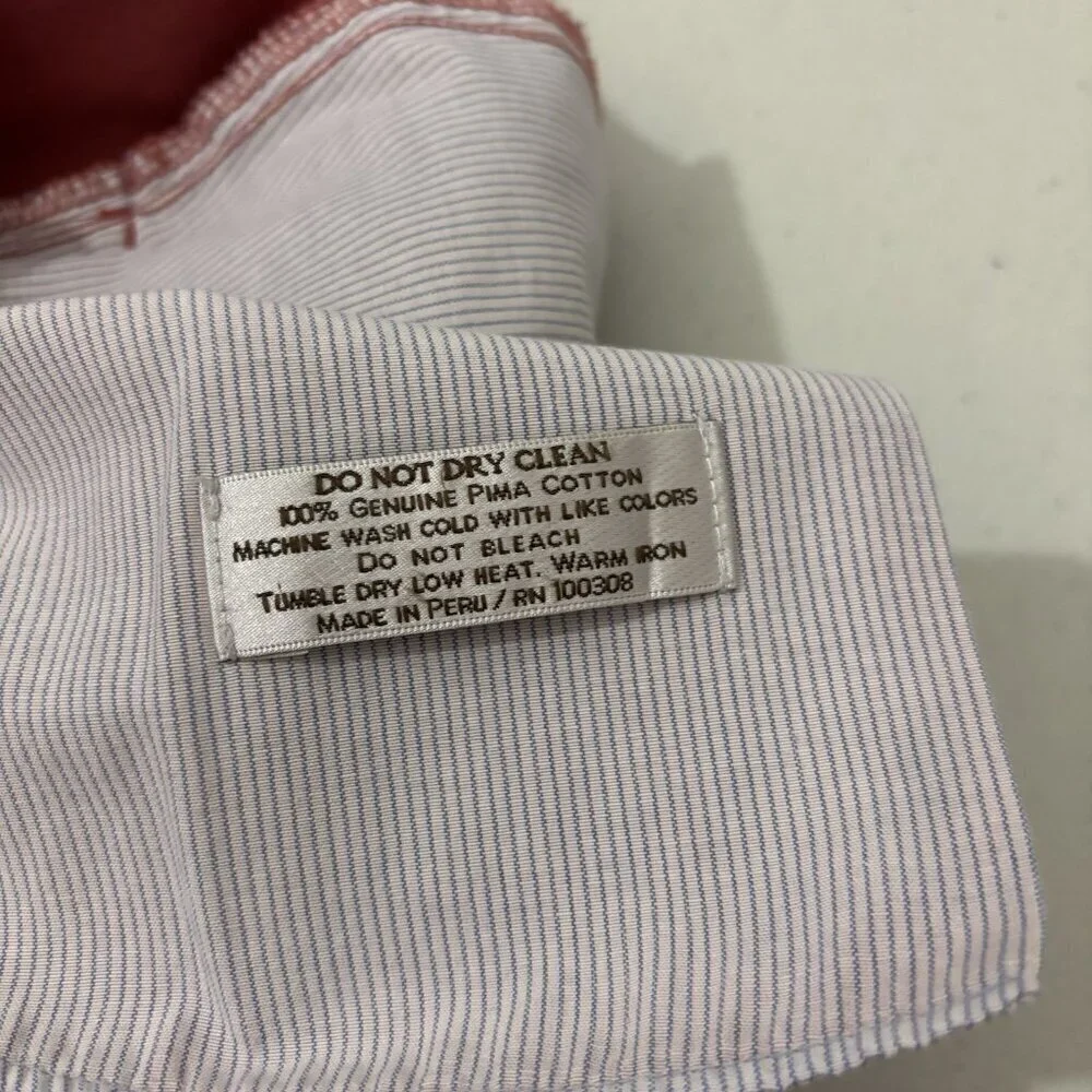 Peter Millar Tarheel Coral Cotton Pants Mens 40 Khakis Golf Sports Casual